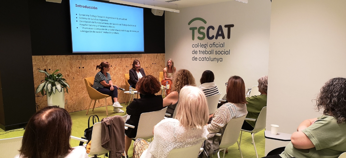 Xerrada compartint experiències entre Argentina i Catalunya