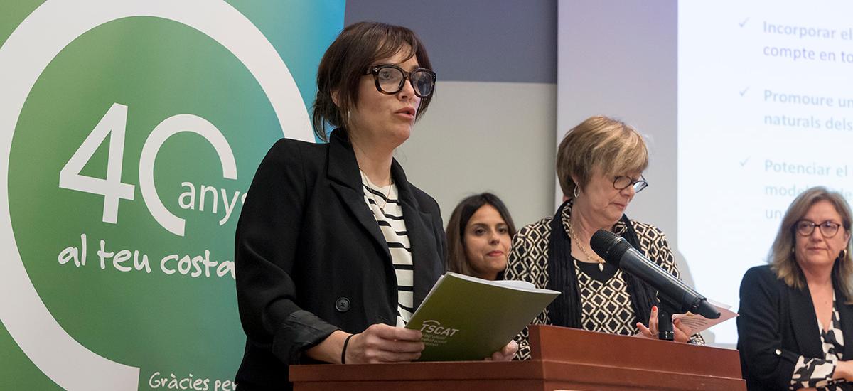 Dia Mundial del Treball Social, vicedegana delegació de Girona.