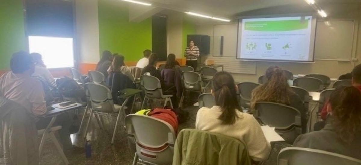 Presentació Col·legi a la Universitat de Girona