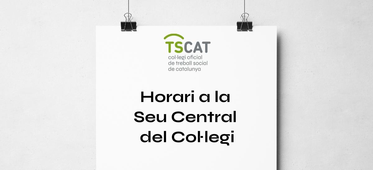 Horaris Seu Central