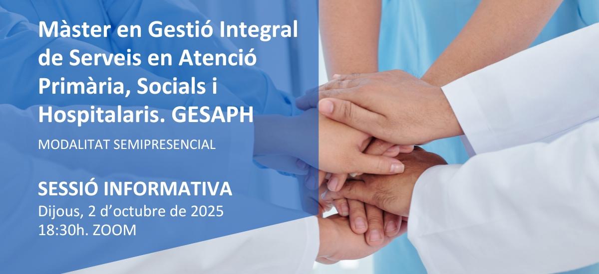 Sessió informativa GESAPH
