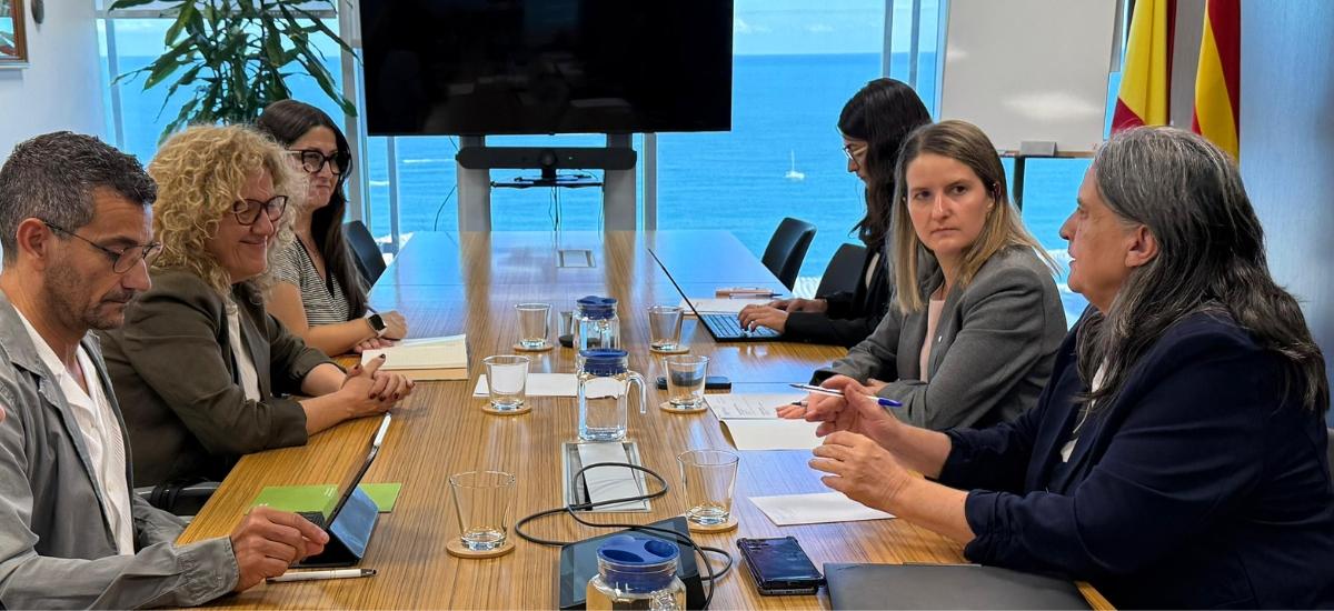 Reunió amb la consellera de Drets Socials i Inclusió