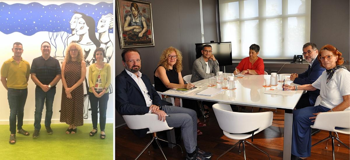 Reunions amb la Confederació i la Síndica de Greuges de Catalunya