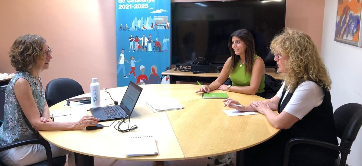 Reunió del TSCAT amb Aina Plaza