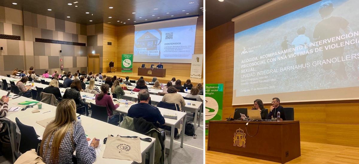 David Rodríguez participa a les jornades sobre infants i adolescents víctimes de violències