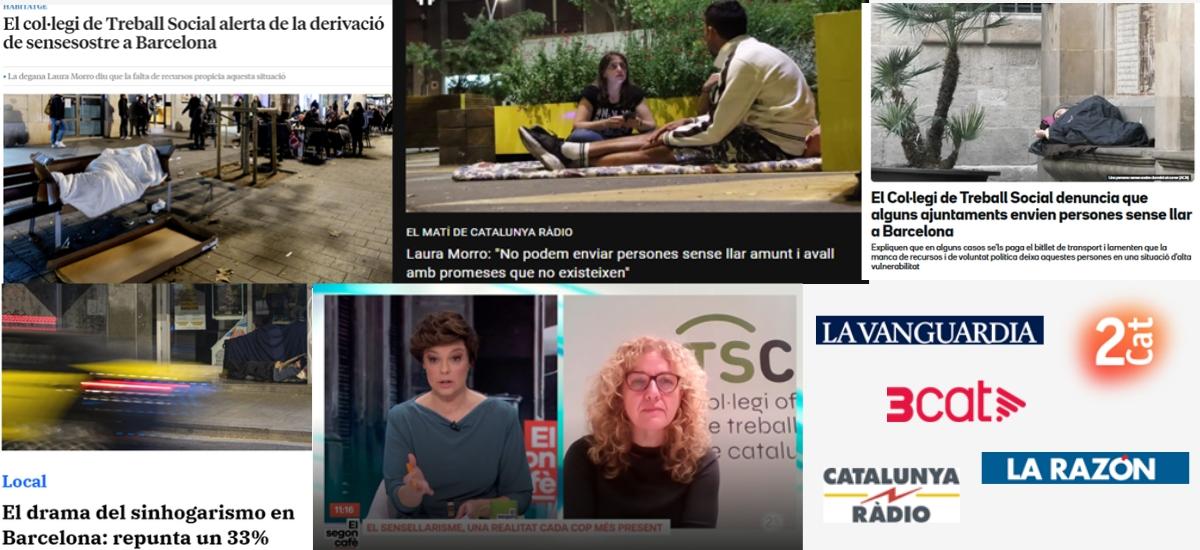 Aparicions Laura Morro sobre persones sense llar