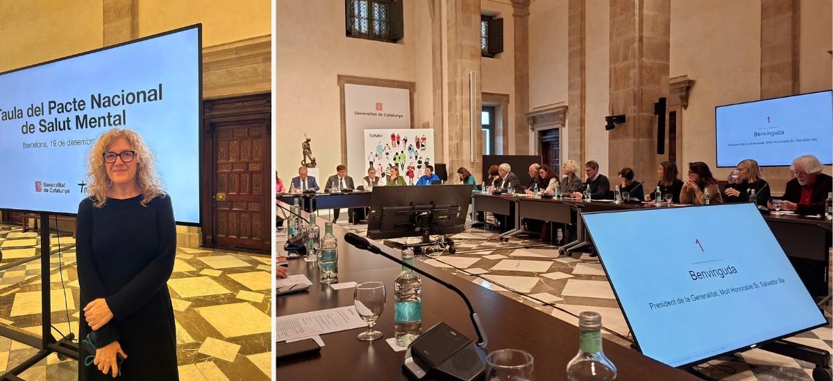 Reunió Taula Pacte Nacional Salut Mental