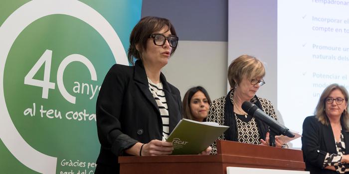 Dia Mundial del Treball Social, vicedegana delegació de Girona.