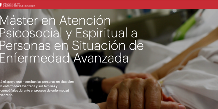 Màster Atenció Psicosocial Malaltia Avançada