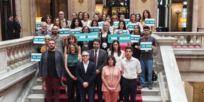 Signatura del Pacte pel padró