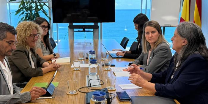 Reunió amb la consellera de Drets Socials i Inclusió