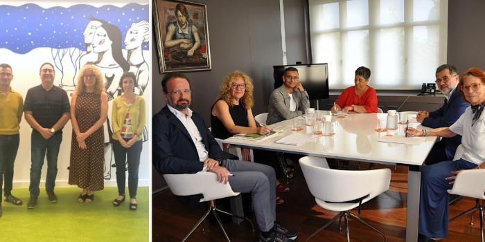 Reunions amb la Confederació i la Síndica de Greuges de Catalunya