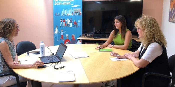 Reunió del TSCAT amb Aina Plaza