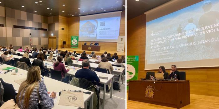 David Rodríguez participa a les jornades sobre infants i adolescents víctimes de violències