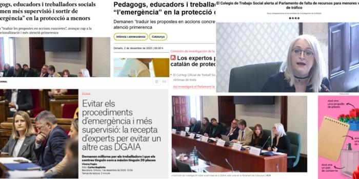 Aparicions Eva Giralt als mitjans de comunicació