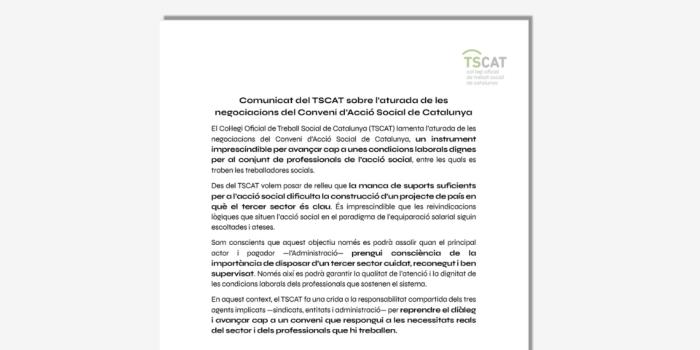 Conveni acció social