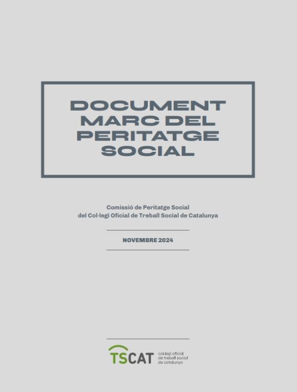 "Document marc del Peritatge Social"